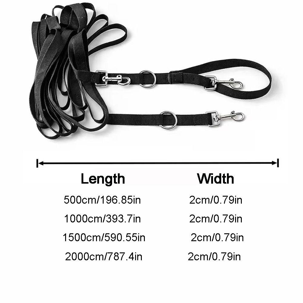 5/10/10/20M Crossbody Dog Leash Super long Walking Training Dog Lead Dog Chain  Outdoor