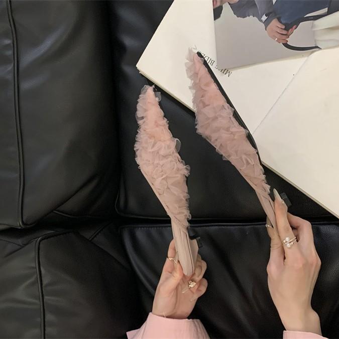 French Fairy Wind Purple Bag Head Half Slippers Women's Shoes Wear 2025 New Spring Temperament High Heels