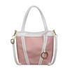 Portable Denim Tote Bag Women's Shoulder Underarm Bucket Bag