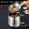 Itisyou 2L Deep Frying Induction and Direct Heat Multifunctional Mini Frying Pot with Oil Drainer and 304 Stainless Deep Frying Oil Easy Perfect for