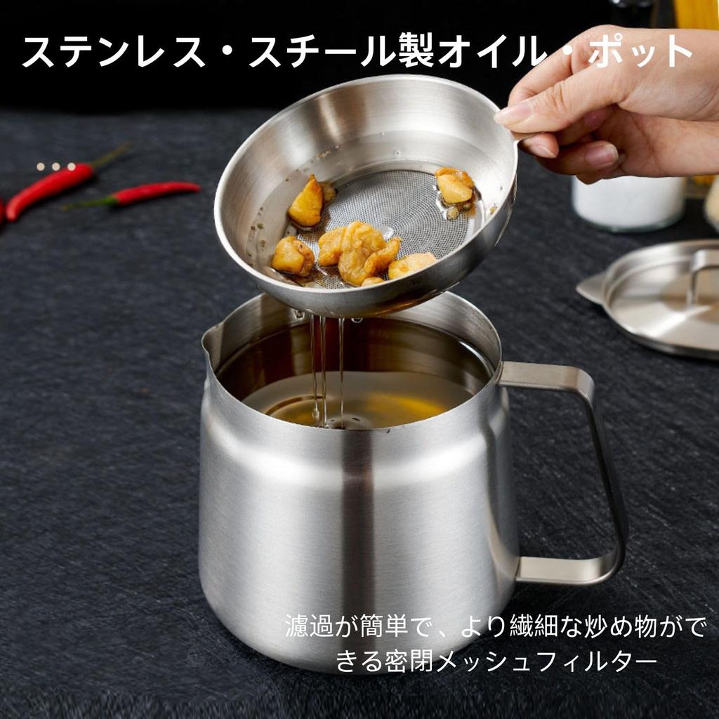 Itisyou 2L Deep Frying Induction and Direct Heat Multifunctional Mini Frying Pot with Oil Drainer and 304 Stainless Deep Frying Oil Easy Perfect for