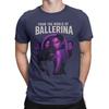Aus der Welt von John Wick Ballerina 2025 Film T-Shirt Sommer Harajuku T-Shirts Herren 100% Baumwolle Rundhals Große Größen Oberteil T-Shirts Top