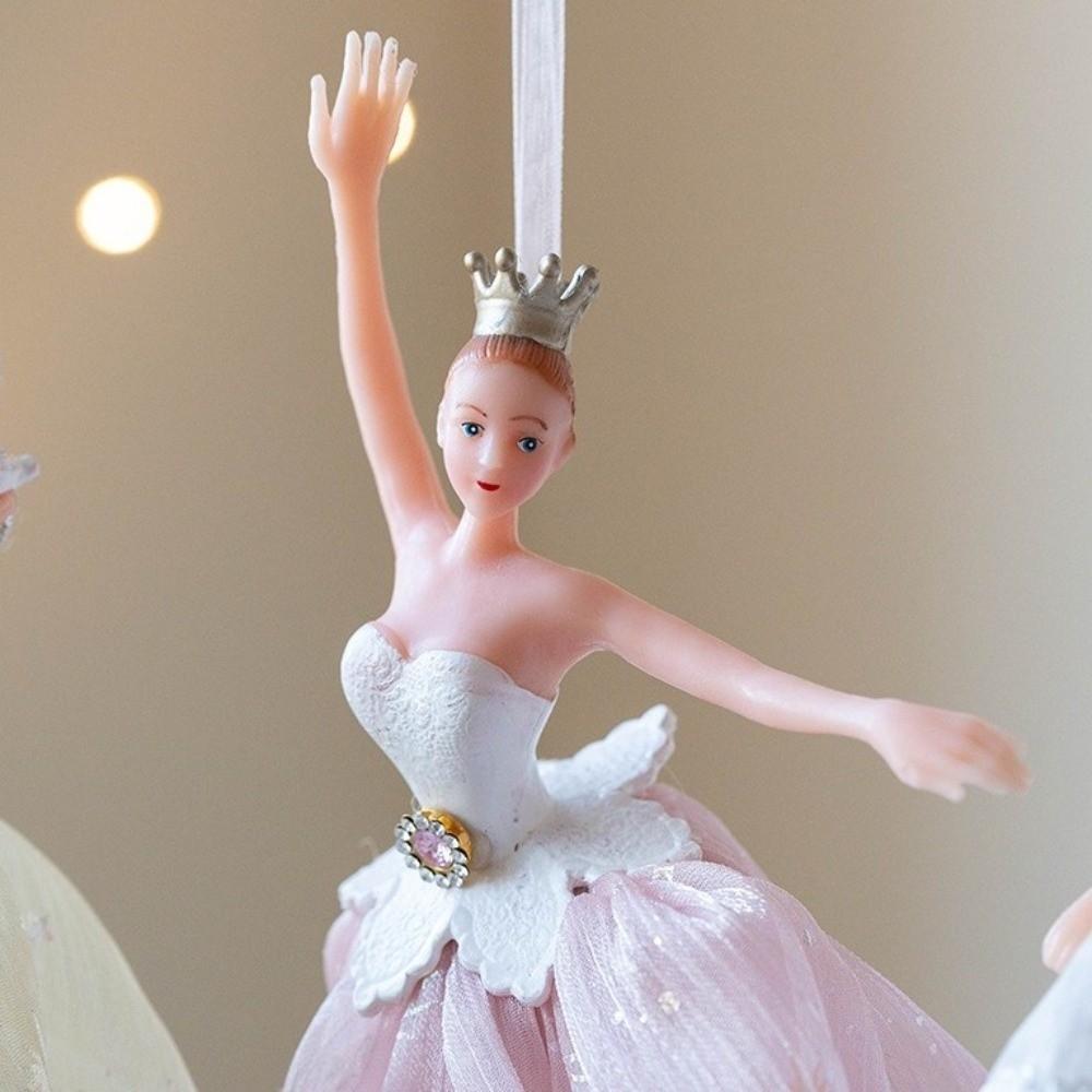 Cute Christmas Ballet Girl Pendant Dance Theme Christmas Tree Pendant  Holiday Decor