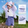 ASK JUNIOR Girls' Hooded Cooling Sun Protection Jacket