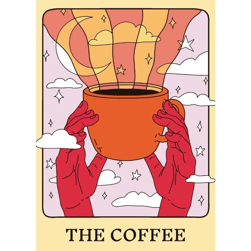 Funky Art Food Card Beer Ice Cream Chocolate Coffee Pizza Posters Canvas Painting Wall Prints Picture for Living Room Home Decor