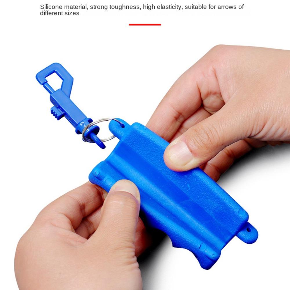 with Keychain Outdoor Rubber Arrow Puller Protecting Rubber Arrow Puller Remover  Preventing