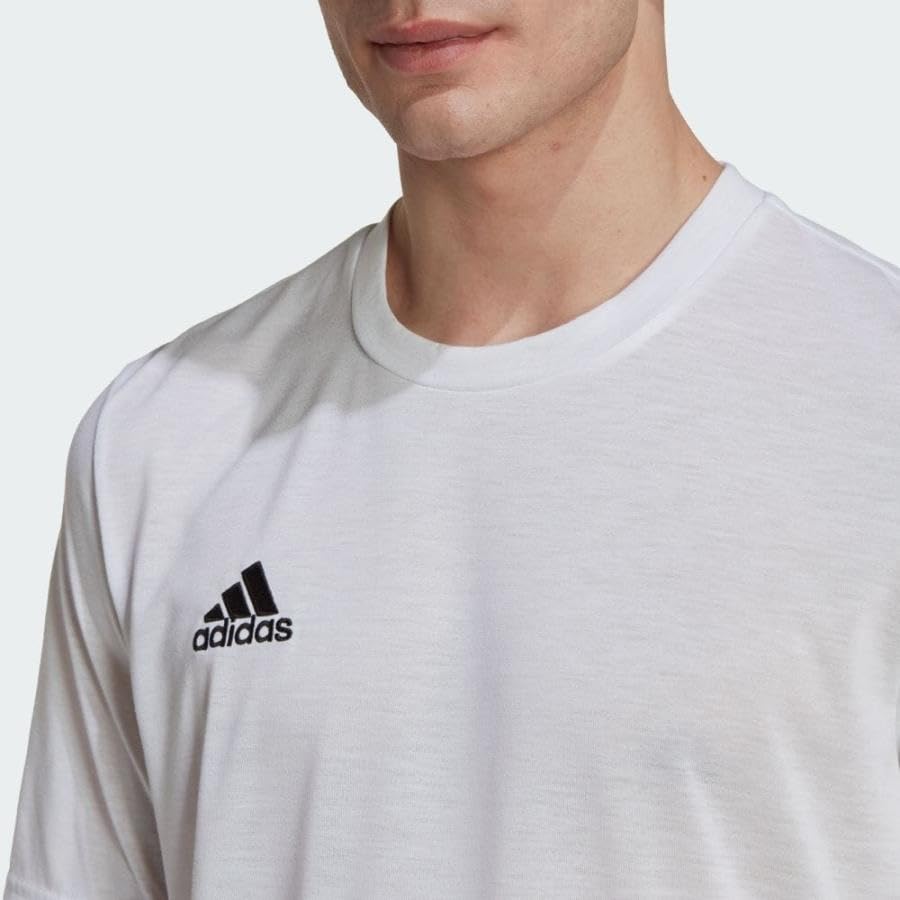 AEROREADY One Point Logo Size White TX213 [Adidas] Shirt, L, (HN5918)