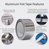 Silbernes Aluminiumfolienband Wasserdichtes Dichtungsband Wärmeisolierungsanwendungen