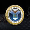 United States Space Force Challenge Coin Und Heros Valor Gebet Für Mut Münze Souvenirs Münzen Vergoldet Dekorationen