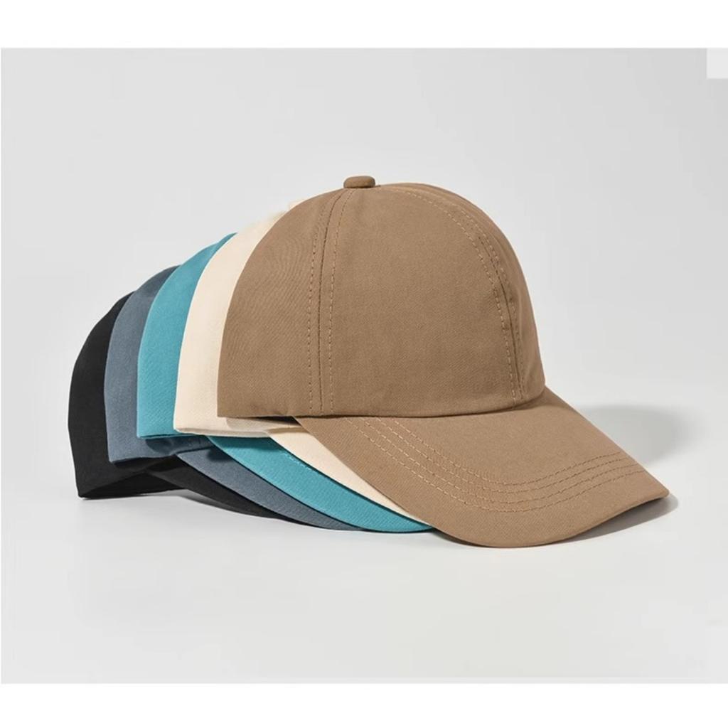 Kan knyta hög hästsvans basebollkeps, Dam Vår och Höst Anknebbkeps, Solskydd, Solskydd med öppen topp, Solhatt, UV-skydd, Sommar