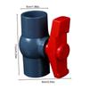 Shut-Off Ball Valve Multipurpose PVC Control Valve Slip Socket Ball Valve Effective Full Ball Valve Pipe Fittings For Home