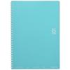 KOKUYO Note Soft Ring Note Dotted Ruled Line B5 Light Blue -SV301BT-LB Body Size: W183XD5XH252mmDotted Horizontal Ruled Line (36 Lines)170g