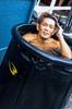 BODYMAKER Ice Bath TG274BK Cool Down Pool Field Training Heat Stroke Outdoor Sports Pool Outdoor Training Rugby Black
