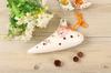 TNG Ocarina Musikkinstrument Enkel Finish Høy Klasse C Tone AC Chart Ocarina Wind Wind Glaze Finish Blomstermønster [12 hull/Alto/Glaze