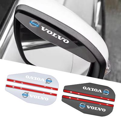 2 Piezas Cejas de Lluvia Transparentes para Coche Para XC90 XC60 C30 T6 S60 C70 XC40 V40 XC70 V70 V60 V50 S80 S40 AWD V90 Accesorios para Coche