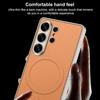 GKK Metal Paint Skin Feel Leather Magnetic Phone Case