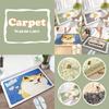 Cozy Cartoon Floor Mats Bathroom Absorbent Mat With Anti-slip Design For Doorway