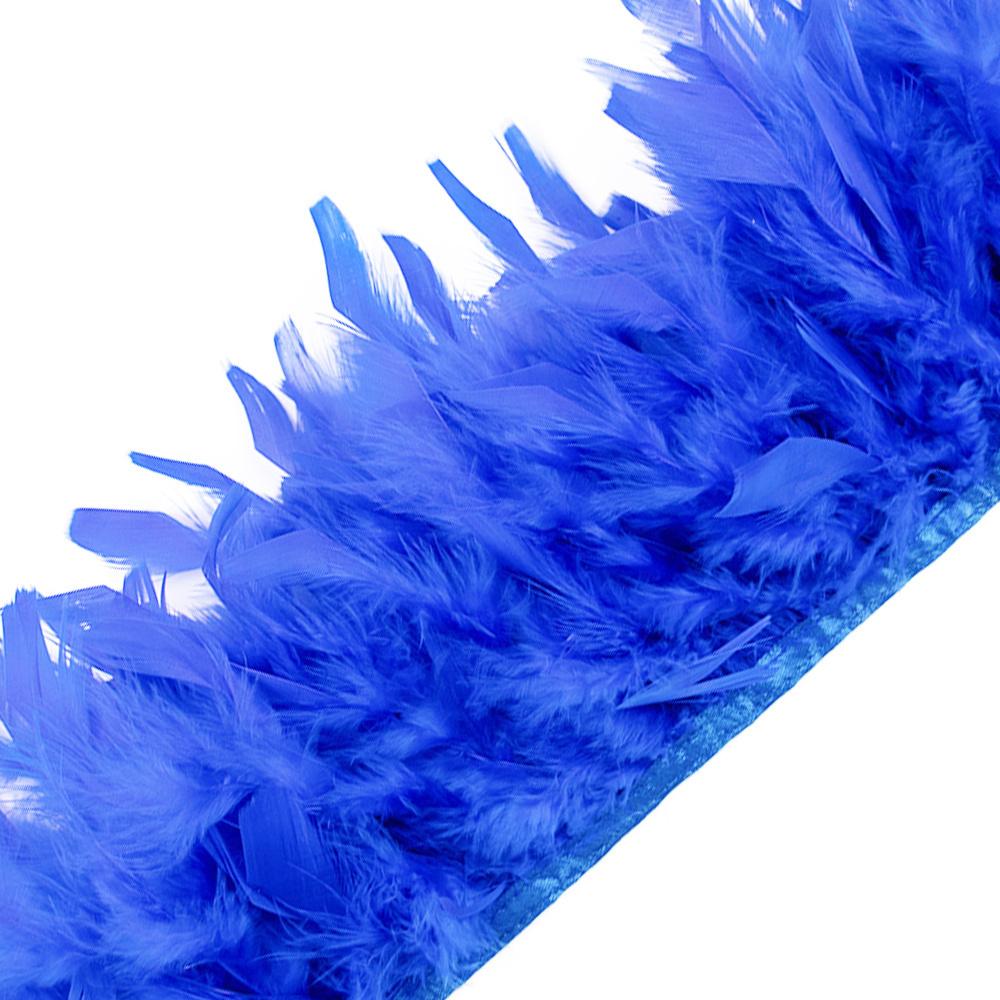 1Meter Natural Turkey Feathers Trims Height 10-15Cm Crafts Wedding Party Clothing Decor Diy Feather Ribbon Sewing Decoration
