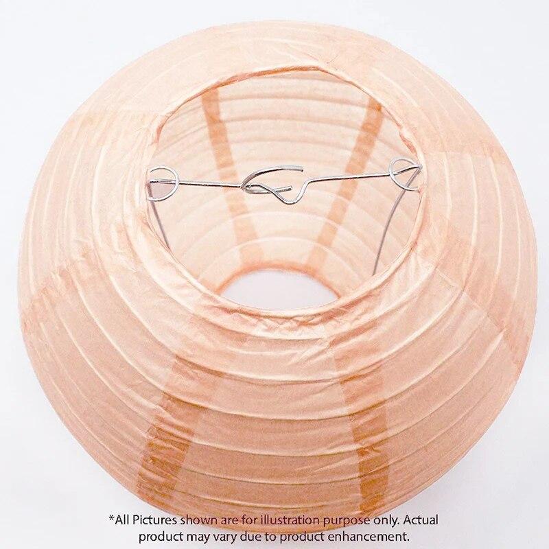 10 Pcs Per Set  Peach Paper Lanterns Chinese ball lampionnen lampion wedding Party Outdoor Indoor Hanging Decorative Set