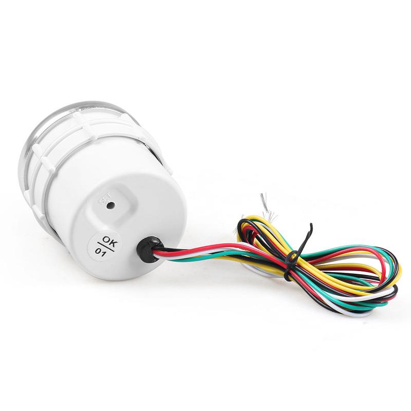 Dynoracing Oil Temp Gauge 2"(52mm) Smoke Len 40-140 C Degree Pointer Oil Temp Gauge Car Meter with Sensor BX101229