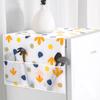 Floral Dust Proof Refrigerator Dust Cover Cloth Cabinet Fridge Dust Cover Multipurpose Home Textile Washing Machine Cover