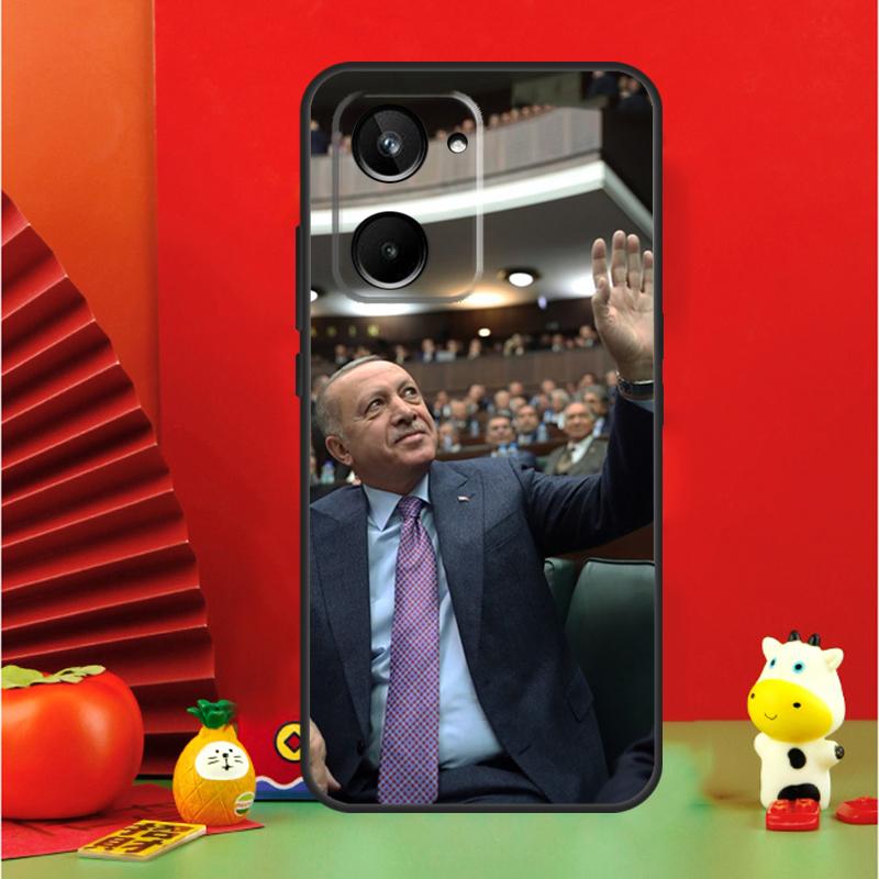 President Turkey Recep Tayyip Erdogan For Realme 15 Pro GT7 GT6 10 11 12 13 14 Pro Plus C67 C63 C61 C55 C51 C53 C35 C75 C65 Case