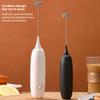 Handheld Frother Strong Power Mute Low Noise 9500 RPM Battery Operated Foam Maker Baking Tool Cordless for Household Kitchen