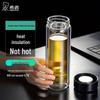 SENO 2024 Double-Layer Antibacterial Glass Cup