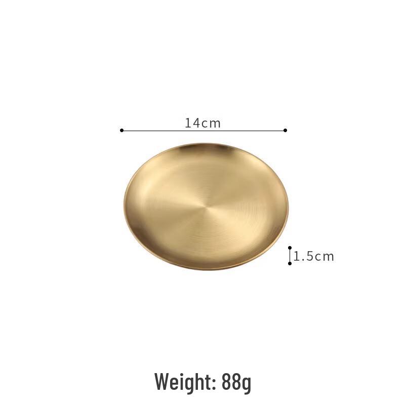 Jingyuheng 304 Stainless Steel Round Barbecue Plate