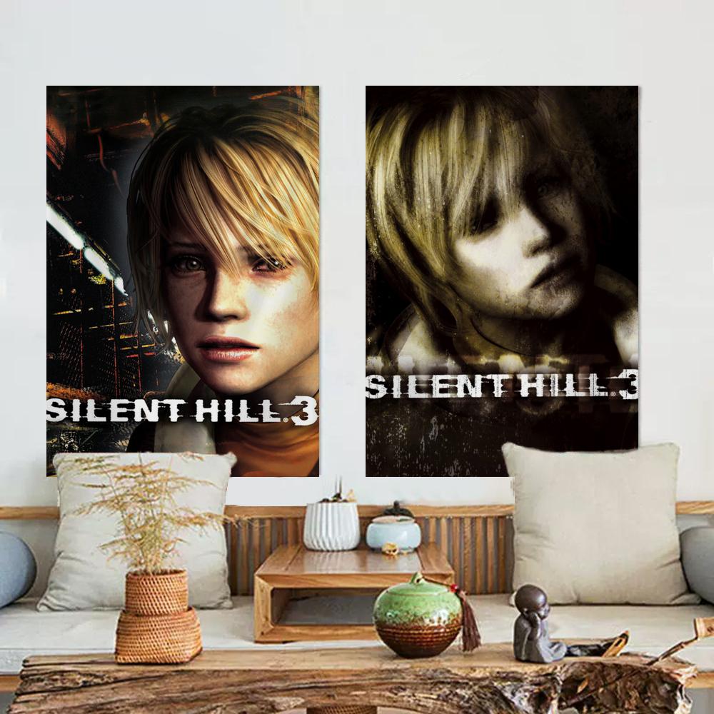 Game SSilent Hill Tapestry Microfiber Wall Hanging For Bedroom Living Room Decor Outdoor Festival Garden Bar Background