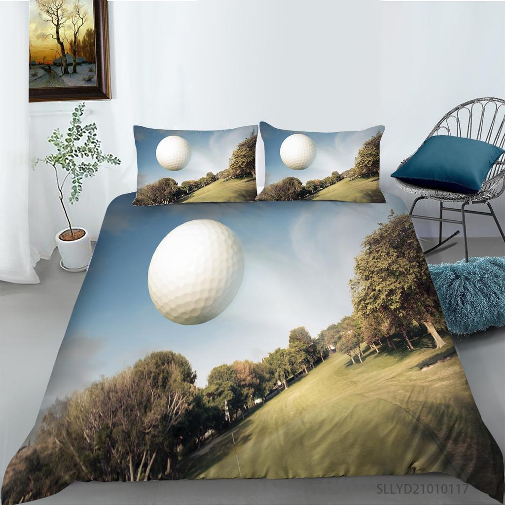 Source Bedding Two Or Three-Piece Set, Sports Wind 3D Digital Printing Polyester Fabric