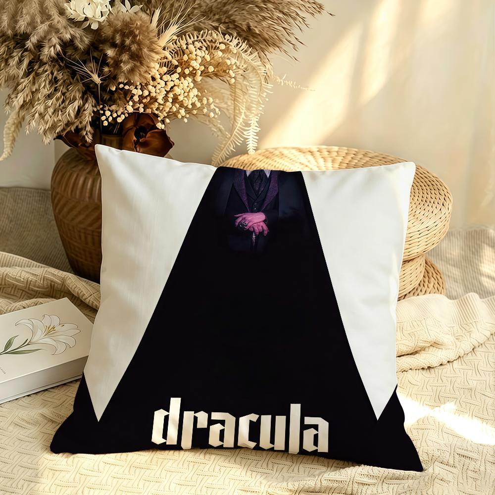 Movie DDracula a Love TTale cushion cover Soft Smooth Hidden Zipper Washable Decorative Couch Office Housewarming Gift