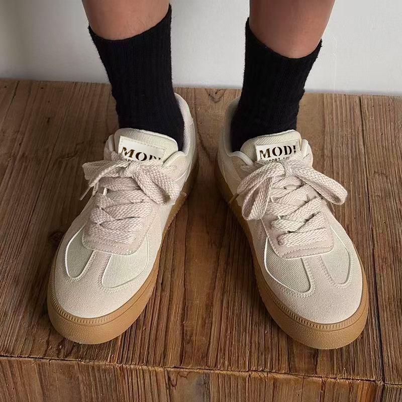 Men S Thick Sole Retro German Training Shoes Casual Sports Sneakers