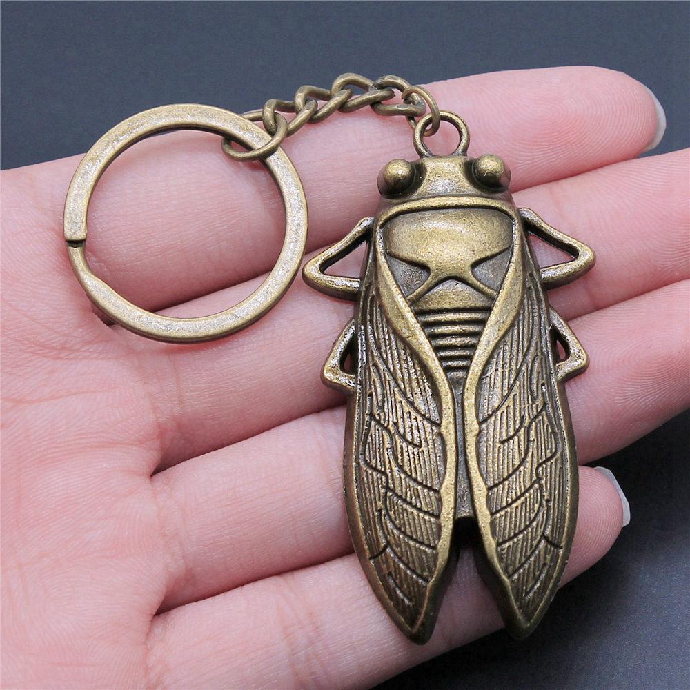 Bee Butterfly Garden Insect Keychain for Friends Hot Sale Modern Bridesmaid Gift Dainty Daily Use Accessory