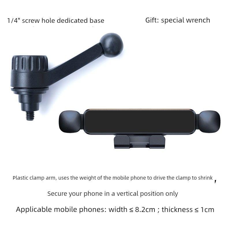 Suitable for the New 26-Model Aion I60, Special Mobile Phone Car Mount with Left-Side Screw Fixation for Navigation Phone Holder Modification