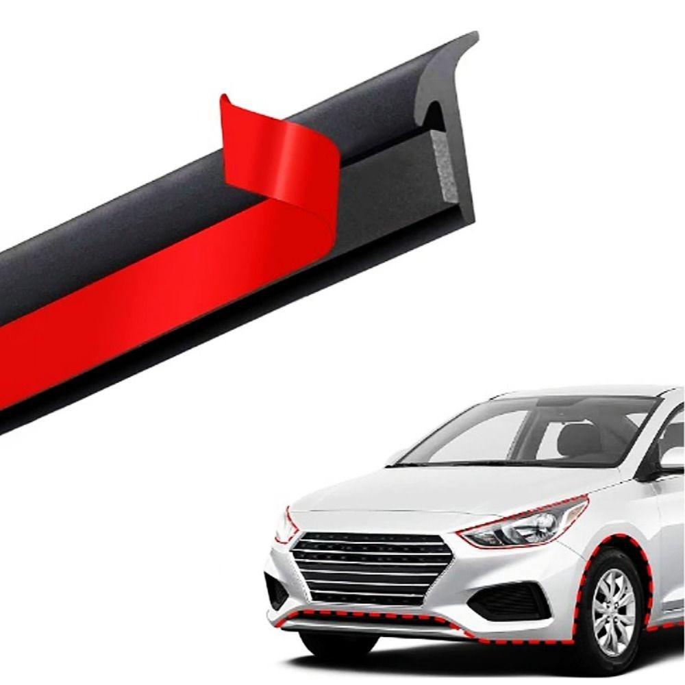 1 Meter Length Car Light Rubber Seal Strip T-Shape Profile Rubber Auto Front Rear Windshield Seal Black Waterproof