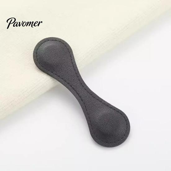 Trouser Hem Clips for Jeans Faux Leather Magnetic Shirt Sleeve Clips, Multi-use Cufflinks Shirts Clothes, Reusable Holders Rolled Cuffs Pants