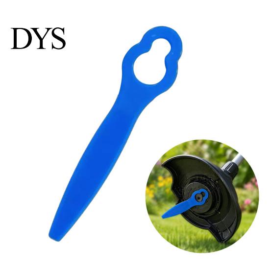Heavy Duty Trimmer Cutter 100 Pcs Replacement Blades for Ferrex Grass Trimmer, Cordless Parts Lawn Care Blades, Plastic Garden Weed Trimming