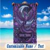 Dragon Phoenix Theme Beach Towel Personalized Custom Name & Text Soft Quick Dry Beach Towel for Swimming Travel