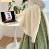 Single/Queen/Super King Thicker Fleece Throw Blanket for Bed or Sofa , Soft Plush Blanket
