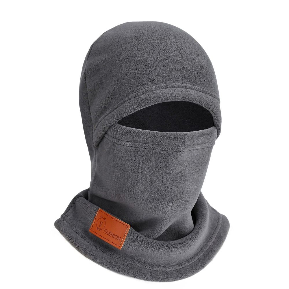 Thermische Gesichtsbedeckung Winter Fleece Sturmhaube Kältefest Moto Vollgesichtsmaske Warme Radmütze Wandern