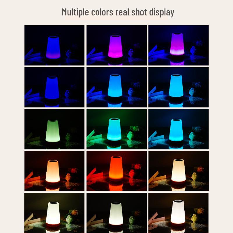 Rechargeable Touch Lamp: Bedside Atmosphere Light for Family and Dorms