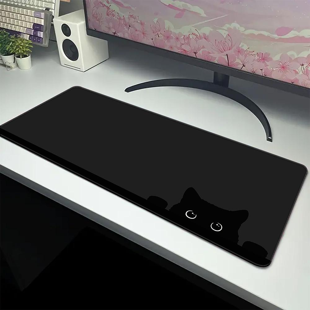 Large Kawaii Cute Cat XXL Mouse Pad Setup Gaming Accessories Mousepad Company Rubber Mouse Mat Desk Pad Mousepads 900x400mm