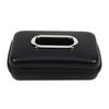 Front Seat Tissue Box Holder for Cars with Storage Mesh Pockets Adjustable Headrest Straps PU Leather Construction