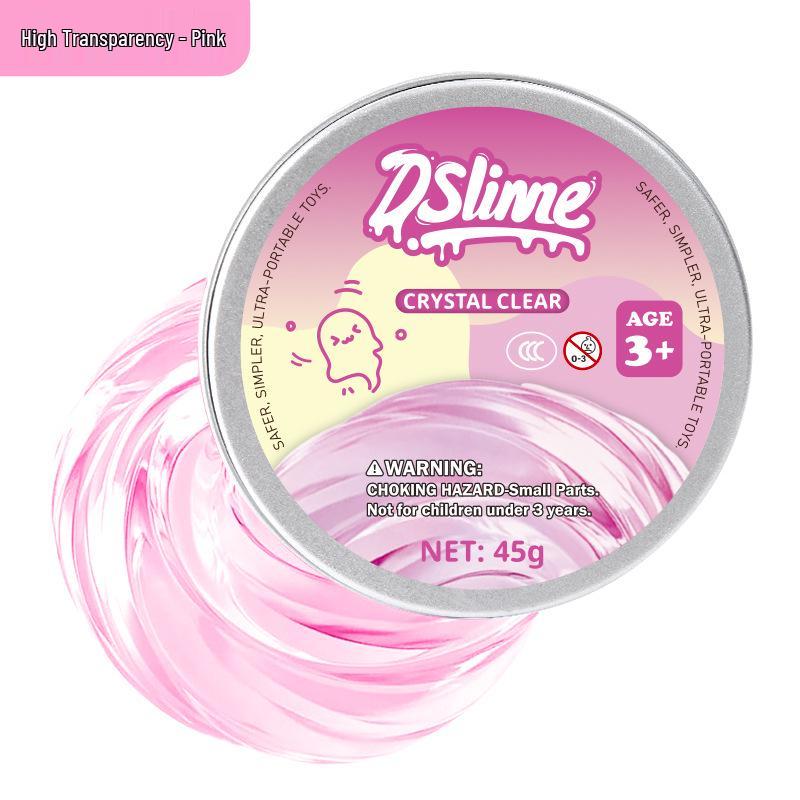 Safe Non-Toxic Liquid Glass Slime: Cross-Border Bouncing Putty for Kids