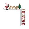 Colorful Christmas Letter Door Frame Hanging 2D Flat Design Table Ornament  Table