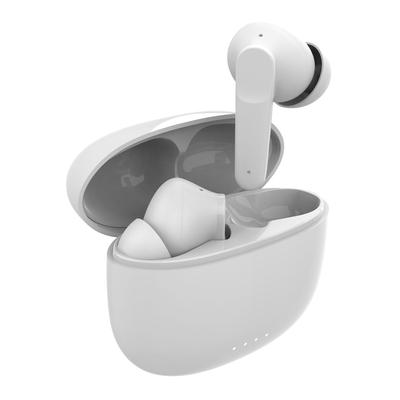 Green House aptX Compatible Wireless Earbuds, Low Latency, Bluetooth 5.3, IPx5 Waterproof, 15 Hours of Playback, Easy Operation, White (GH-TWSX-WH)