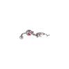 Zinc Zinc Alloy Dolphin Belly Button Ring Rhinestone  Personalities   Women
