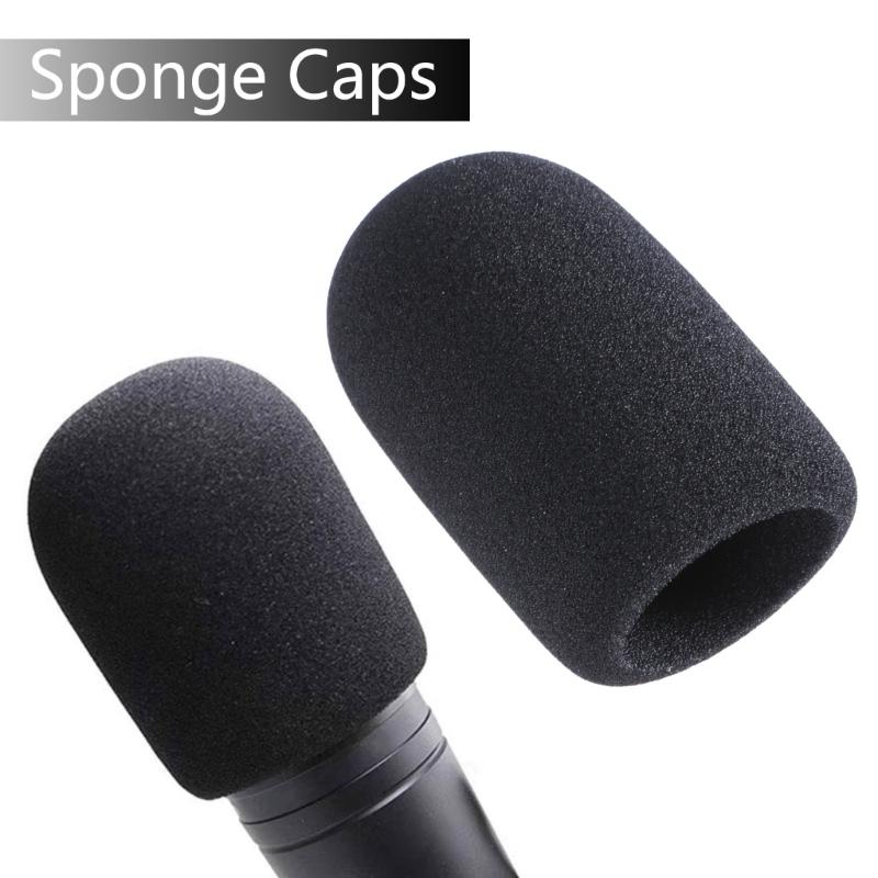 Microphone Windscreen Foam Cover, Reduce Wind and Unwanted Noises for AT2020 AT2035 Mic Clear Sound Sponge Filter