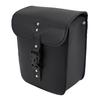 Leather Motorcycle Saddlebags Storage Tool Bag Universal Side Bags Easy Install